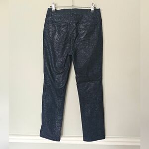 Lafayette 148 NY snake print black pants